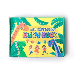 Jeu de société imprimé personnalisé pour enfants, livre d'activités Montessori, jouets éducatifs, jeu de société silencieux pour l'éveil cognitif AJS-001 Busy B - Product Image 3
