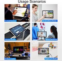 Neuer 15,6-Zoll Full HD 1080p IPS Touchscreen-Monitor mit VGA/DVI-Anschlüssen, 10-Punkt-Touch, Schwarz, Business-Serie, 3 Jahre Garantie