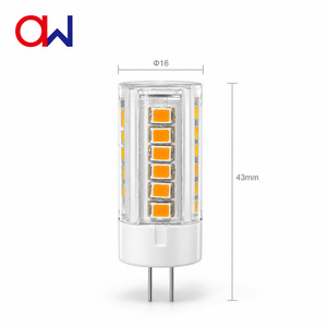 Ampoule LED G4 Dim-to-Warm 3000K-1800K 3W 12V, lumière de maïs 360 degrés, blanc chaud à lueur chaude pour usage résidentiel - Product Image 3