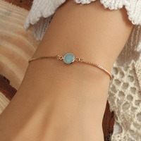 Bijoux de souhaits Nouveau bracelet tendance en acier inoxydable avec zircon Bracelet de luxe pour femme fille