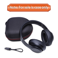 Étui de transport personnalisé durable à coque rigide en EVA Pochette pour casque de grande capacité avec fermeture éclair