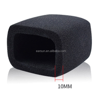Harga pabrik mikrofon busa kaca depan Filter Pop untuk Lewitt LCT240 249PRO 260 449 640 840 mikrofon kondensor nirkabel