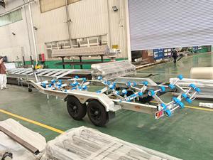 <span class=keywords><strong>Remolque</strong></span> marino Hyroad de 7 m con eje tándem, aleación de aluminio, superficie anodizada, construcción ligera y duradera, <span class=keywords><strong>remolque</strong></span> fiable para embarcaciones. - Product Image 5