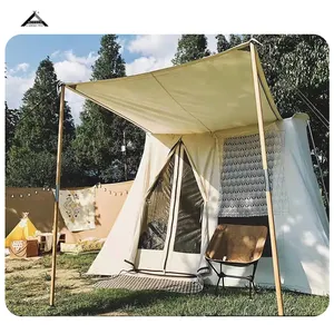 Boteen tenda berkemah luar ruangan, tenda rumah tangga portabel ultra ringan tahan air