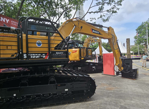 Coupe-bois de bûche tête d'abattage machines forestières 10 ~ 15 tonnes accessoire d'excavatrice cisaillement d'arbre hydraulique - Product Image 5