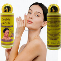 Double sérum anti-âge anti-rides enrichi aux extraits de fruits essentiels pour une peau plus blanche et plus lisse, produit de beauté pour un visage éclatant.