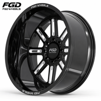 Nouvelle Arrivée Jantes Forgées Polies Chrome Multitrous 22 26 28 Pouces 8x200 pour Toyota Nissan Pick-up Tout-Terrain