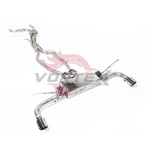 Vortex Custom Stainless Steel <b>Exhaust</b> System For Audi Q7 3.0T 3.6 2005-2015 Adjustable Valve Direct Fit Offroad Catback Muffler - Product Image 3