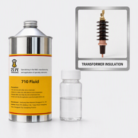 Huile de silicone phénylméthyle haute température HG-710 1KG pour roulements de roues, formule de graisse au MoS2