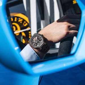 Montre mécanique pour homme BG5801, saphir, lumineuse, étanche, chronographe, marque de luxe haut de gamme - Product Image 4