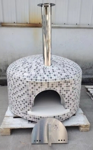 Horno de Pizza de Ladrillo de Alta Calidad, Estilo Italiano, para Exteriores, con Calefacción a Leña, Industrial, Empotrable, para Hacer Pizza en Casa - Product Image 4