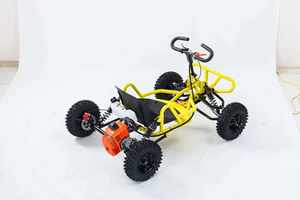 Outdoor 90cc 2-Takt Benzin-Kart für Erwachsene, 35-50 km/h, Offroad-Kart mit 4-Zoll- oder 6-Zoll-Reifen, Drift- und Berg-Gokart mit Seilzugstarter - Product Image 4