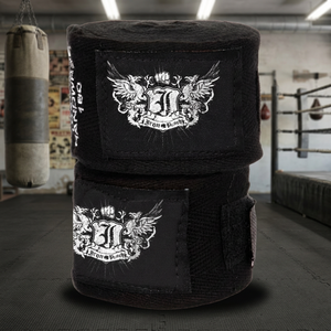 Bandages de protection pour les mains en polyester et élasthanne IRON PUNCH IP-27 avec fermeture auto-agrippante - Product Image 3