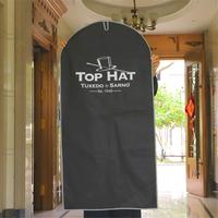 Housse de transport pour vêtements de danse anti-poussière en non-tissé, pliable, suspendable, réutilisable, pour voyage, fabrication OEM