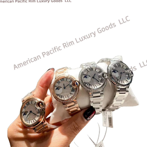 Reloj de Pareja Dial Original de Moda, Reloj de Oro para Mujer y Hombre, Reloj de Pulsera de Lujo al por Mayor, Relojes de Pareja de Negocios con Diamantes BV - Product Image 6