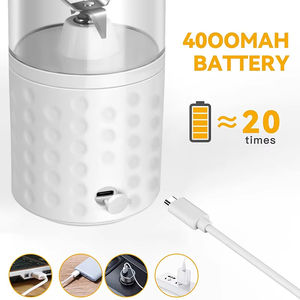 Tasse de voyage pour l'extérieur 500ml rose/bleu/<span class=keywords><strong>blanc</strong></span> batteur sur socle presse-agrumes portable mini bouteille de fruits shaker smoothie blender - Product Image 5