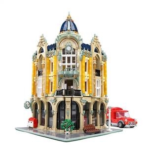 For Mould King 16010 Street View Corner <strong>Post</strong> <strong>Office</strong> Building Blocks Model 4030PCS Educational <strong>Toy</strong> in Plastic Festival Gift - Product Image 1