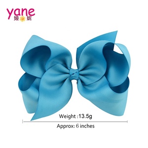 ที่ติดผม <span class=keywords><strong>JOJO</strong></span> Butterfly ขนาด6นิ้ว,กิ๊บติดผมสีล้วนอุปกรณ์เสริมสำหรับใช้กับโบว์ติดผมสำหรับเด็กผู้หญิงสไตล์40 - Product Image 3