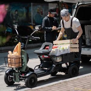 <span class=keywords><strong>S20</strong></span> 48V 500W 13 "pneu loisirs de plein air <span class=keywords><strong>Golf</strong></span> dans le Scooter de mobilité scénique personnes âgées 4 roues Scooter de mobilité électrique aîné - Product Image 6