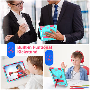 Soporte de silicona con correa para el hombro resistente a prueba de golpes funda para tableta para <span class=keywords><strong>iPad</strong></span> Pro <span class=keywords><strong>Mini</strong></span> 3 4 5 6 <span class=keywords><strong>7</strong></span> 8 <span class=keywords><strong>9</strong></span> 10 10,2 10,<span class=keywords><strong>9</strong></span> 11 <span class=keywords><strong>pulgadas</strong></span> - Product Image 4