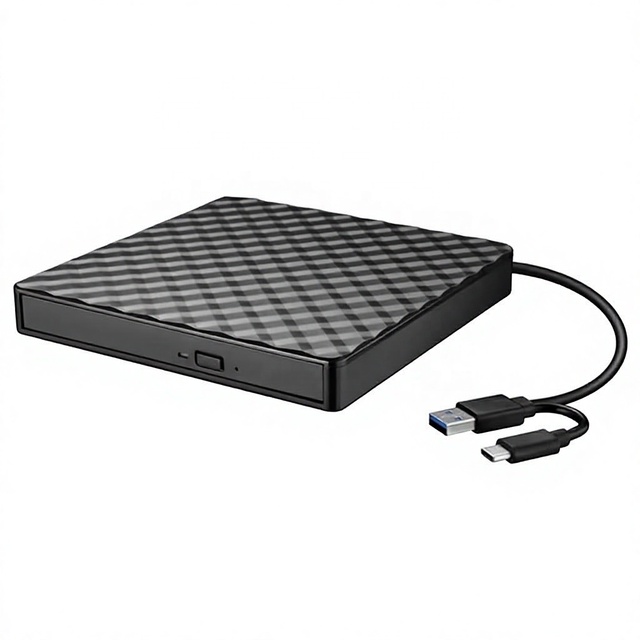 Type-C External Optical Drive DVD Burner for Laptops for Security