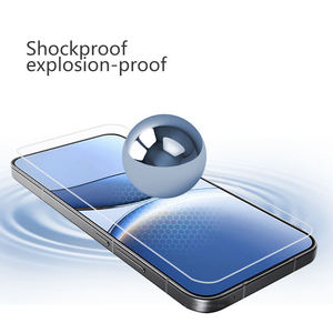 Protection d'écran en verre trempé ODM Premium High Aluminum Clear 9H 2.5D pour Redmi Turbo 4 Pro, anti-rayures, résistant aux explosions - Product Image 3