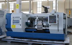 Tour CNC de haute précision, tour CNC à banc intégré de 755 mm, tour CNC pour filetage de tuyaux QK1327 avec alésage de broche de 280 mm - Product Image 4
