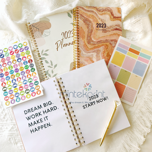 Planificateur personnalisé avec Logo imprimé à couverture rigide, Journal mensuel, hebdomadaire et quotidien, pour étudiants, Business, Passion, calendrier, calendrier, calendrier, <span class=keywords><strong>2023</strong></span> - Product Image 3