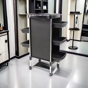 Chariot de rangement moderne à cinq niveaux pour salon de coiffure, multifonctionnel transfrontalier, pour outils de permanente et de coiffure, modèle MK - Product Image 2