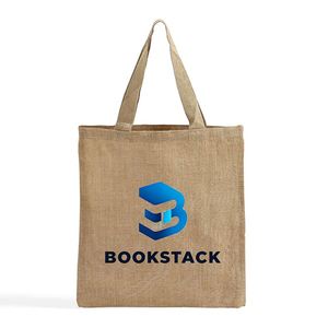 Sacs d'entreprise personnalisés, sacs fourre-tout créatifs en jute, sacs réutilisables pour les courses - Product Image 3