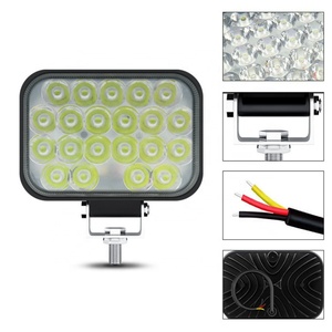 Barre lumineuse LED pour voiture XOVY, 3 pouces, 63 W, lumière de travail carrée, 12 V, 24 V, éclairage automobile, phare antibrouillard, projecteur LED pour tracteur, étanche pour camion - Product Image 4