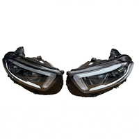 Faros LED Multihaz Geométricos para Mercedes Benz CLS257, Luces de Conducción de Alta Calidad para CLS260/300/350/W257