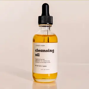 OEM Shrink pores face makeup deep cleansing oil rich with Jojoba oil and Rosehip seed oil