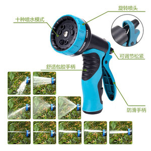 Garden <b>Hose</b> With Spray Nozzle 50 Ft <b>Expandable</b> Water <b>Pipe</b> For Car Wash And Outdoor Cleaning - Product Image 2