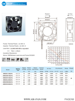 Ventilateur sans balais CC AM6025H24S en gros, 12V 60x60x25mm, silencieux, axial, 2 broches, longue durée de vie pour dissipateur thermique et boîtier d'imprimante 3D