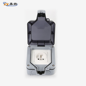 กล่องเต้ารับกันน้ำกลางแจ้ง Jy Outdoor รุ่น IP66 1 ช่องเสียบมาตรฐานฝรั่งเศส สำหรับใช้ในห้องน้ำและภายนอกอาคาร - Product Image 4