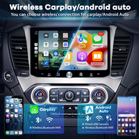 Reproductor de DVD con Pantalla de Radio de 11.5 Pulgadas, Snapdragon 665, QLED, 8+256GB, BT Inalámbrico, CarPlay para Chevy Tahoe, Suburban, GMC Yukon 2015-2026