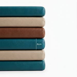 Panneau mural <span class=keywords><strong>acoustique</strong></span> <span class=keywords><strong>anti</strong></span>-collision en cuir PU brillant ignifuge, forme et épaisseur personnalisées, vente en gros - Product Image 3
