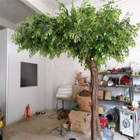 Grands arbres artificiels, fausses fleurs, décoration pour l'extérieur/l'intérieur, nouveau Design 2019