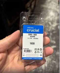 Memoria RAM original nueva de la marca MC 16GB 32G DDR5 SODIMM 4800 5600 5600MT/S2 CT16G56C46S5 CT32G56C46S5 en stock - Product Image 5
