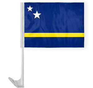 Banderas de Coche de las Islas Vírgenes de los Estados Unidos con Soporte para Asta, Bandera de Coche de las Islas Vírgenes de Poliéster Premium para la Mayoría de las Ventanas de Vehículos - Product Image 2
