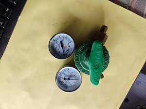 Kinton Manómetro Acetileno Propano Argón Nitrógeno O2 CO2 Regulador de gas para la venta - Product Image 3