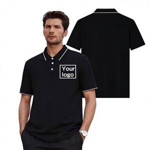 Men's Red Short Sleeve Polo Shirt Cotton Oxford Fabric Breathable Casual Design Front Logo Print Regular Fit - Product Image 6