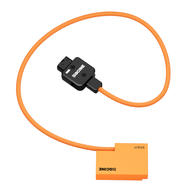 ZGCINE DT-LPE17 D-Tap to Canon LP-E17 Dummy Battery Power Cable, for Extended Video Shoots & Streaming