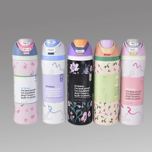 Termo de Acero Inoxidable <span class=keywords><strong>Wala</strong></span> con Aislamiento al Vacío, Pajita Desmontable, Doble Boquilla, Aislamiento Térmico de 6-12 Horas, Gran Capacidad, Deportivo - Product Image 2