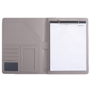 Tùy Chỉnh A4 Thư Mục Da Kinh Doanh Quản Lý Clip Máy Tính Dây Kéo Clip Văn Phòng Nguồn Cung Cấp Đa Chức Năng Tập Tin - Product Image 2