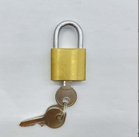 Cadenas en laiton haute sécurité antivol durable 20/25/30/35/50/60 mm avec clé
