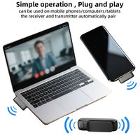 Micrófono Lavalier Inalámbrico M6mini 1 a 2 al por Mayor, Tipo C Plug and Play, para TikTok, YouTube, Vlogging, OEM