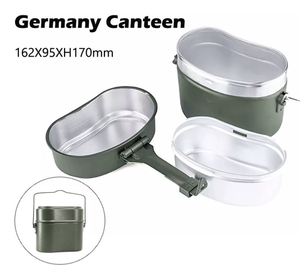 DFM0729 Olla para Calentar al Aire Libre en Forma de Riñón Verde, Tazón Multifunción, Juego de Cocina Individual, Accesorios - Product Image 5
