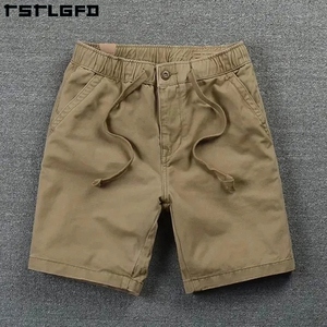 Pantaloncini da Uomo con Elastico in Vita, <span class=keywords><strong>Bermuda</strong></span> alla Moda, Pantaloncini Cargo a Metà Coscia - Product Image 6